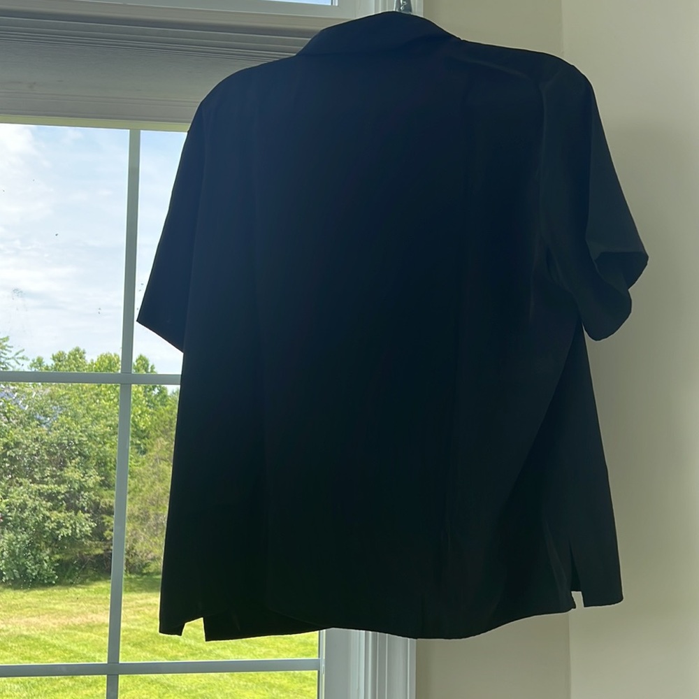 Black Button Up - Picture 3 of 3